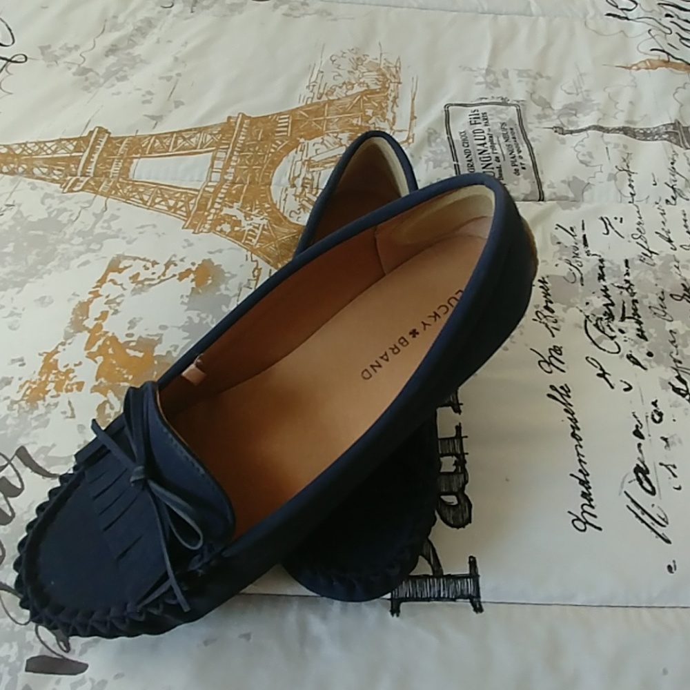 Lucky flat moccasins